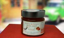 Les Perles Rouges - Confiture du Carnaval (orange sanguine entière) Collection Élégance