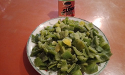 LES JARDINS DE KARINE - Poivrons verts surgelés - 250g