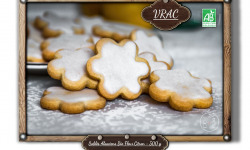 P'tit Bout d'Alsace - Sablés Alsaciens Bio Fleur Citron - 500 g (VRAC)
