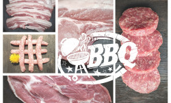 Elevage de Cochons en Forêt et Produits du Terroir Jurassien - [Précommande] Colis BBQ 5kg  - Porc Plein Air AB