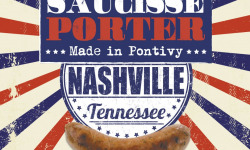 Le Lavandier Charcutier Pontivy - Saucisse Porter x4