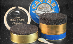 Caviar Perle Noire - Caviar Classique en boîte "Malossol"