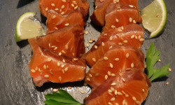 Pisciculture du Ciron - Tataki De Truite  Au Floc De Gascogne 100g