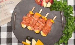 La ferme Grandvillain - Brochette de poulet marinade piment d'Espelette - 4 x 180g