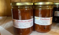 Des Poules et des Vignes à Bourgueil - Confiture d’abricots (600gr)