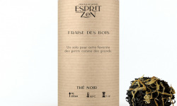 Esprit Zen - Thé Noir "Fraise des bois" - fraise -Boite 100g