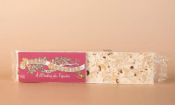 Maison Jonquier - Nougat blanc tendre à la figue - 100g - Artisanal