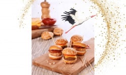 Traiteur Gourmet d'Alsace - Mini Burger Bretzel X20