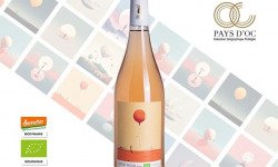 Domaine Ricardelle de Lautrec - Pinot Noir Rosé Lune – Vin rosé festif et lumineux pour les repas de Noël