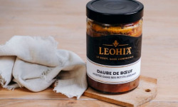 Leohia - Daube de bœuf mijotée dans ses petits légumes & son riz 360G
Version Nomade, prêt-à-déguster !