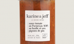 Karine & Jeff - Sauce tomate parmesan, basilic et pignons de pin 6x200g
