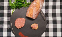 La ferme Grandvillain - Terrine au piment d'Espelette - 1 x 200g