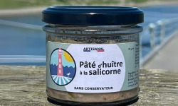 Rivesaline - Terre Saline - Pâté d’huitres à la salicorne Bio 90g