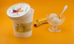 Le Jardinier Glacier - GLACE VEGETALE BANANE AVOINE 1 LITRE