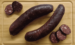 Maison Biau - Boudin noir à la viande de porc noir en pot 650g