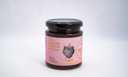 Biscuiterie de Reims - Confiture Fraise Rhubarbe Biscuit de Reims