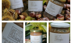 L'Art des Châtaignes - Assortiment De 3 Confitures De Châtaignes de 230g - Les Trois Natures