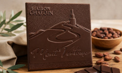 Chaloin Chocolats - Tablette chocolat noir du Mont Ventoux