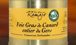 Maison Ramajo - Foie gras de canard entier IGP Gers 180g - Boite fer