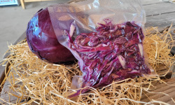 Les Jardins de Gérard - Chou rouge lisse sous-vide (râpée)