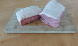 Le Clos des Papilles - Groin - Rôti filet ou échine de porc noir 500g