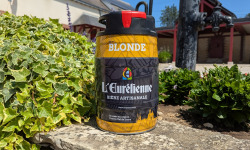 L'Eurélienne - Brasserie de Chandres - Mini fût de bière Blonde L'Eurélienne en 5L
