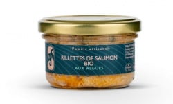 Atelier d'Angresse – Fumoir Artisanal - Rillettes de saumon Bio aux algues