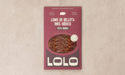LOLO Jamón - Lomo de Bellota Pata Negra 100 % Ibérique | Tranché 80 g