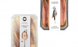 Maison DEHESA - Sashimi anguille et sardine fumées
