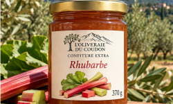 L'OLIVERAIE DU COUDON - CONFITURE EXTRA DE RHUBARBE 370 gr