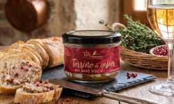 Le Tuyé de Mésandans - Terrine de gibier aux baies roses sans nitrite - 180g
