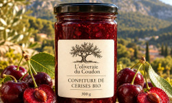 L'OLIVERAIE DU COUDON - CONFITURE DE CERISE BIO 300g