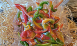 Les Jardins de Gérard - Poivrons mix (émincés) - 250g
