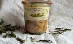 Ferme du Vidalies - Pintades aux morilles sauce vin blanc 650g