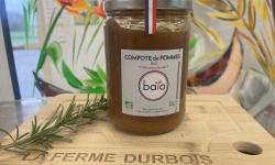 La Ferme Durbois - Compote de Pommes BIO Lisse 500g