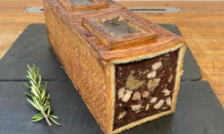 Boucherie-Charcuterie des Halles d'Angers - Pâté en croûte - 🏆Médaille Or - Boudin aux châtaignes - 15 tranches