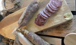 Terre de Gallie - Saucisson de faisan Médaillé Or 2025 Argent 2026 - 10 x 150 g