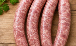 La ferme de Nolwenn - [Précommande] Saucisses fraîches de porc mangalica x 4 (400 gr)