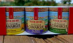 Camargue Coquillages - Fleur de Sel de Camargue aux aromates - Coffret découverte