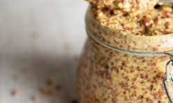 L'OLIVERAIE DU COUDON - Moutarde à l'ancienne BIO pot 200g