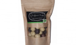 La confiserie d’antan 100% bio - Noisettes enrobées de chocolats assortiments - 160 gr