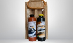 Adal Terra - Coffret cadeau - Coffret Huiles Gastronomiques de Sésame Bio et Biodynamique 2X200ml