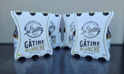 La Gâtine - 4 packs de bières blanches artisanales : 3 x 33 cl