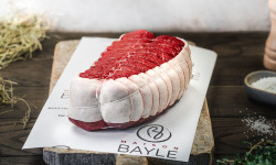 Maison BAYLE - Champions du Monde de boucherie 2016 - Rosbif bardé bœuf Bête de Pays - Haute Loire - 1kg