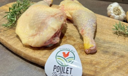 Charcuterie Commenges - [Précommande] Cuisses de Poulet Fermier BIO - 700gr