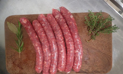 La Borda Aurosa - [Précommande] 6 Saucisses 100% Veau Race Gasconne - 500g