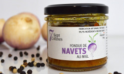 Sept Collines - Tartinable apéritif - Fondue De Navets Au Miel 100 g