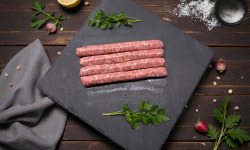 Ferme des Gravelines - Saucisse de poulet fermier BIO nature – x4