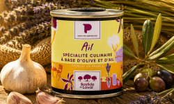 Moulin à huile Bastide du Laval - Huile d'olive à l'ail bidon 10cl - Bastide du Laval x marque Provence