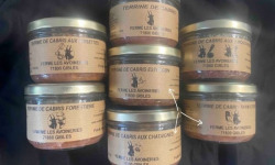 Ferme les Avoineries - Assortiment de 3 terrines de chevreau "Condiments"